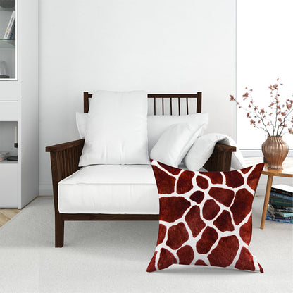 Giraffe Spots Print Floor Cushion