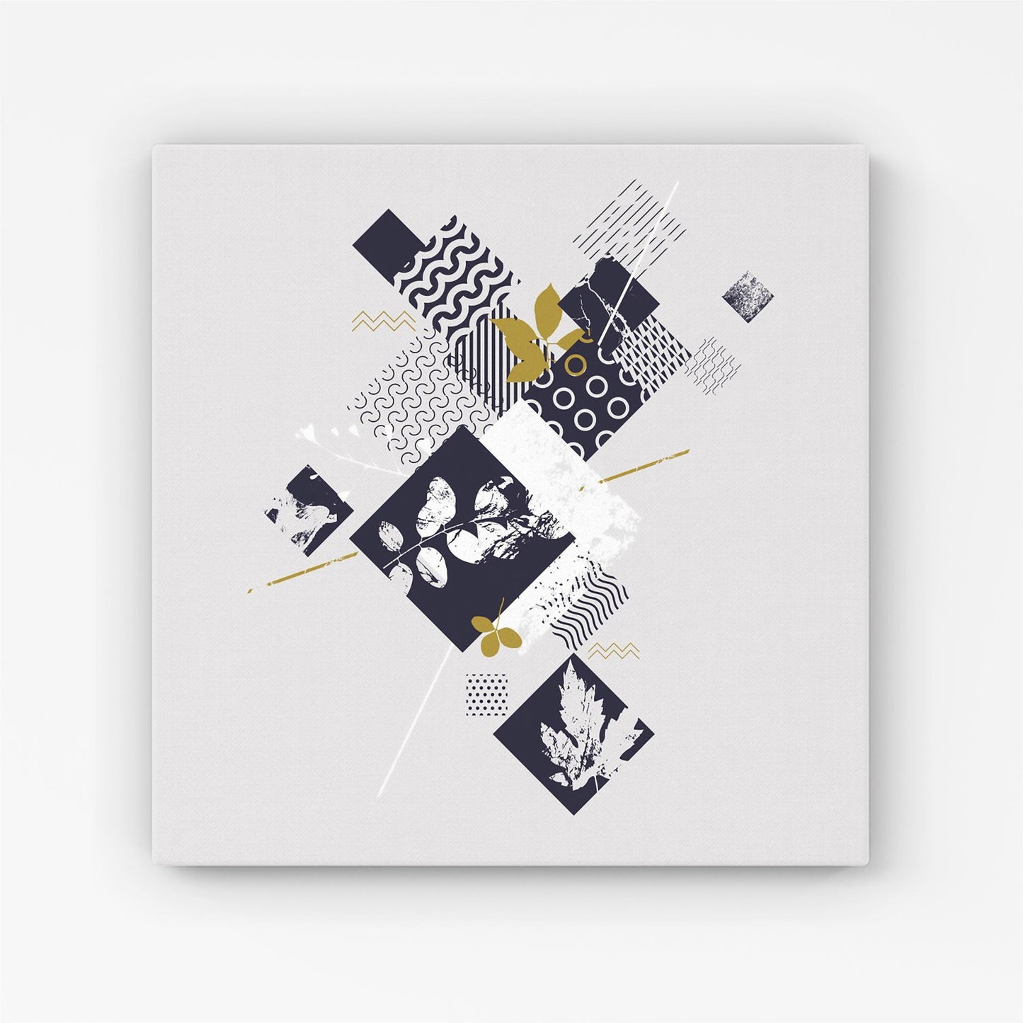 Abstract Botanical Canvas