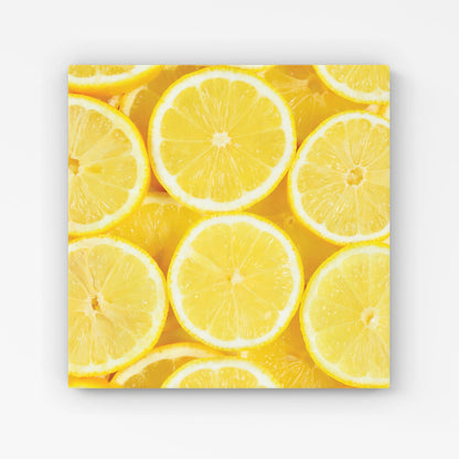 Vibrant Lemons Canvas