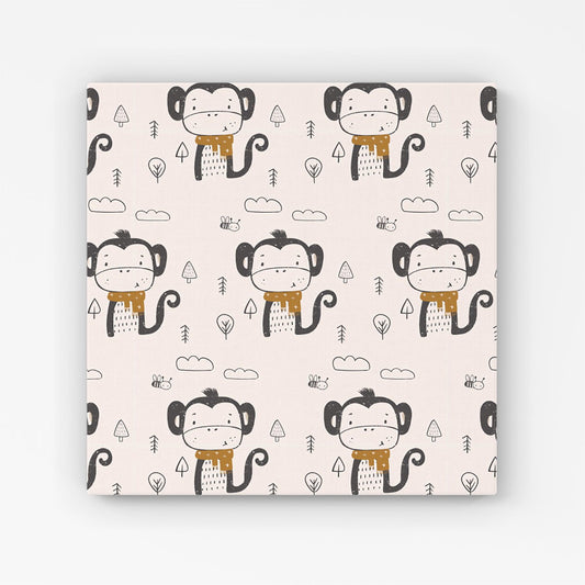 Monkey Forest Canvas