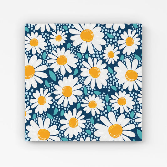 Camomile Flowers Canvas