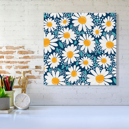 Camomile Flowers Canvas
