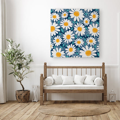 Camomile Flowers Canvas