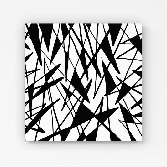 Brush Abstract Pattern Canvas