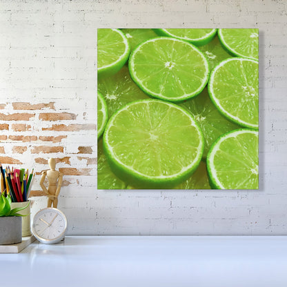 Fresh Limes Canvas