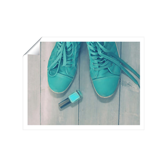 Lipstick Shoes Art Prints
