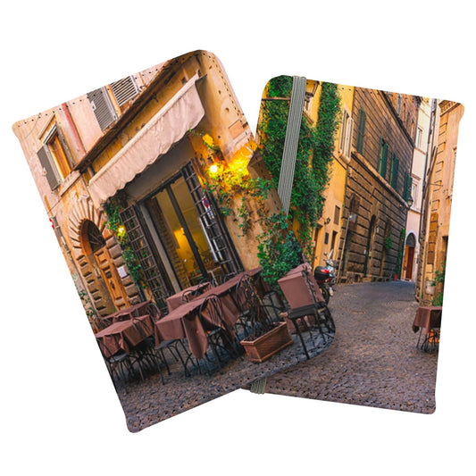 Cozy Rome Street Passport Cover