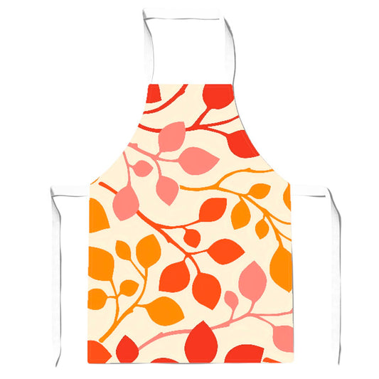 Colorful Autumn Leaves Apron