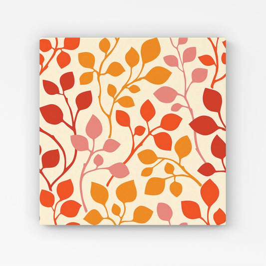 Colorful Autumn Leaves Canvas
