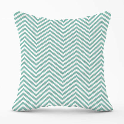 Geometric Chevron Pattern Outdoor Cushion