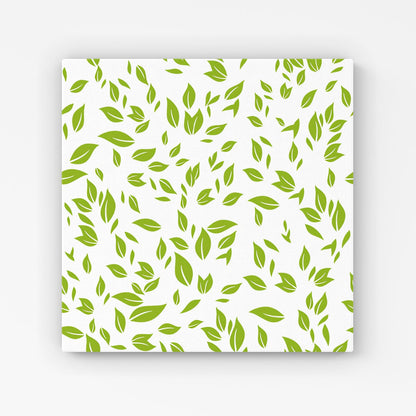 Green Leaves Canvas