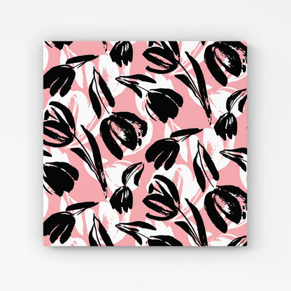 Nature Flat Spring Flower Canvas