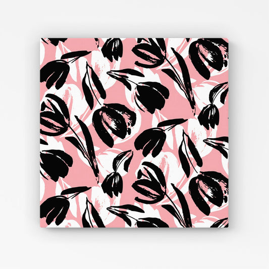 Nature Flat Spring Flower Canvas