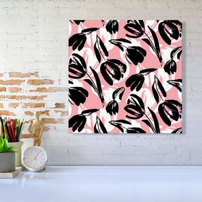 Nature Flat Spring Flower Canvas