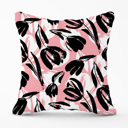 Nature Flat Spring Flower Outdoor Cushion