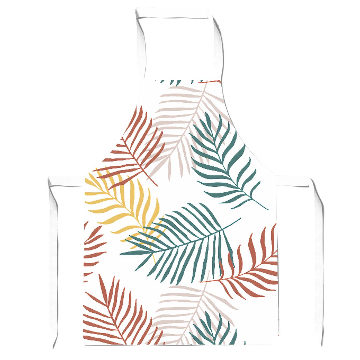 Palm Branches In Natural Colors Apron