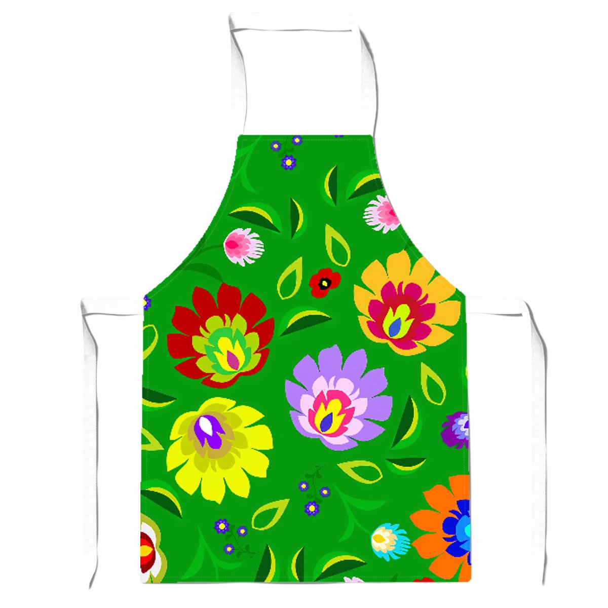 Polish Folk Floral Apron