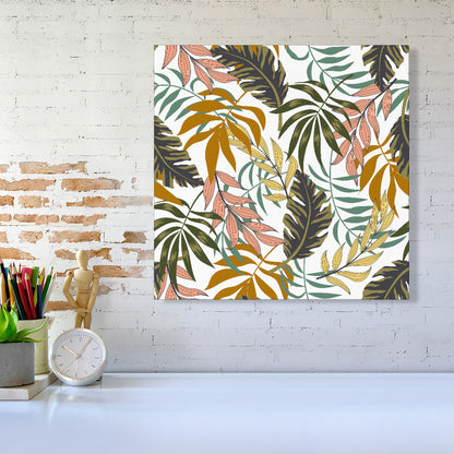 Tropical Leaves Canvas