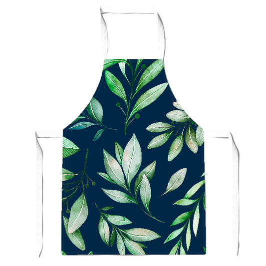 Watercolor Leaves Apron