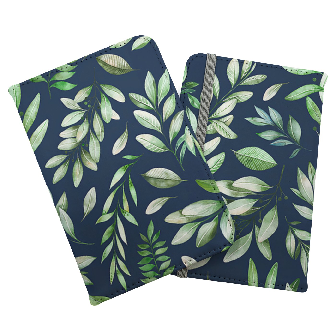 Watercolor Leaves Passport Cover