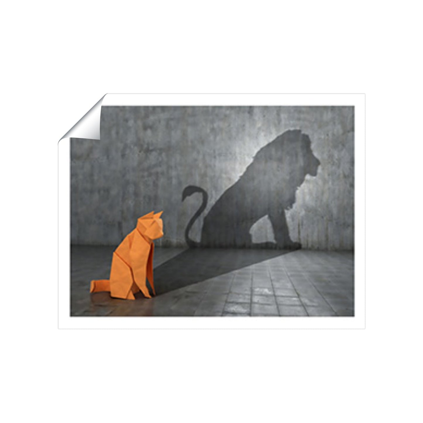 Hidden Potential - Lion Art Prints