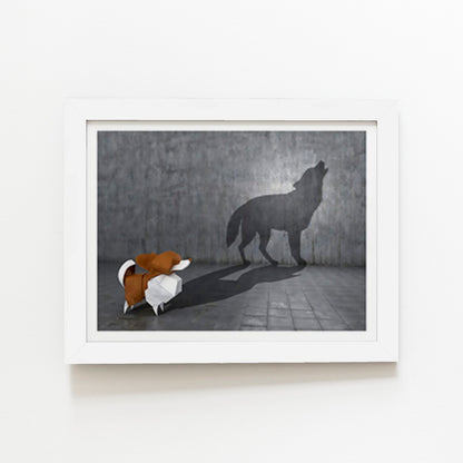 Hidden Potential - Wolf Art Prints