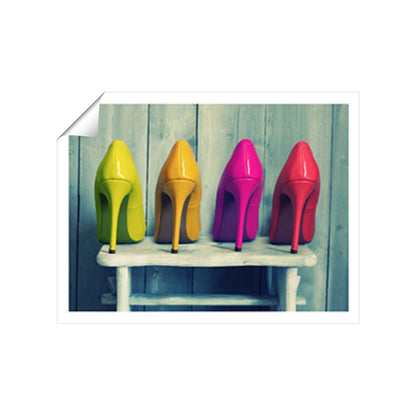 Retro Shoe Collection Art Prints