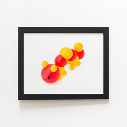 Rubber Toy Catepillar Art Prints