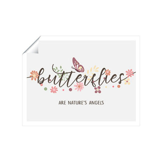 Butterflies Are Natures Angles Art Prints