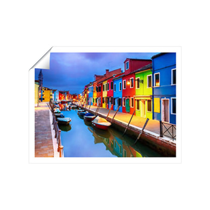 Burano Island Evening Art Prints
