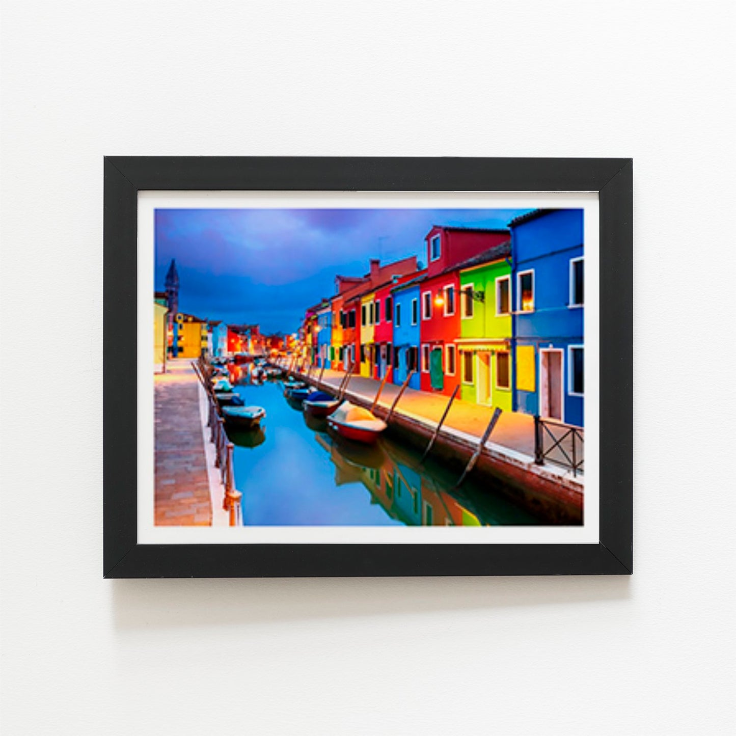 Burano Island Evening Art Prints
