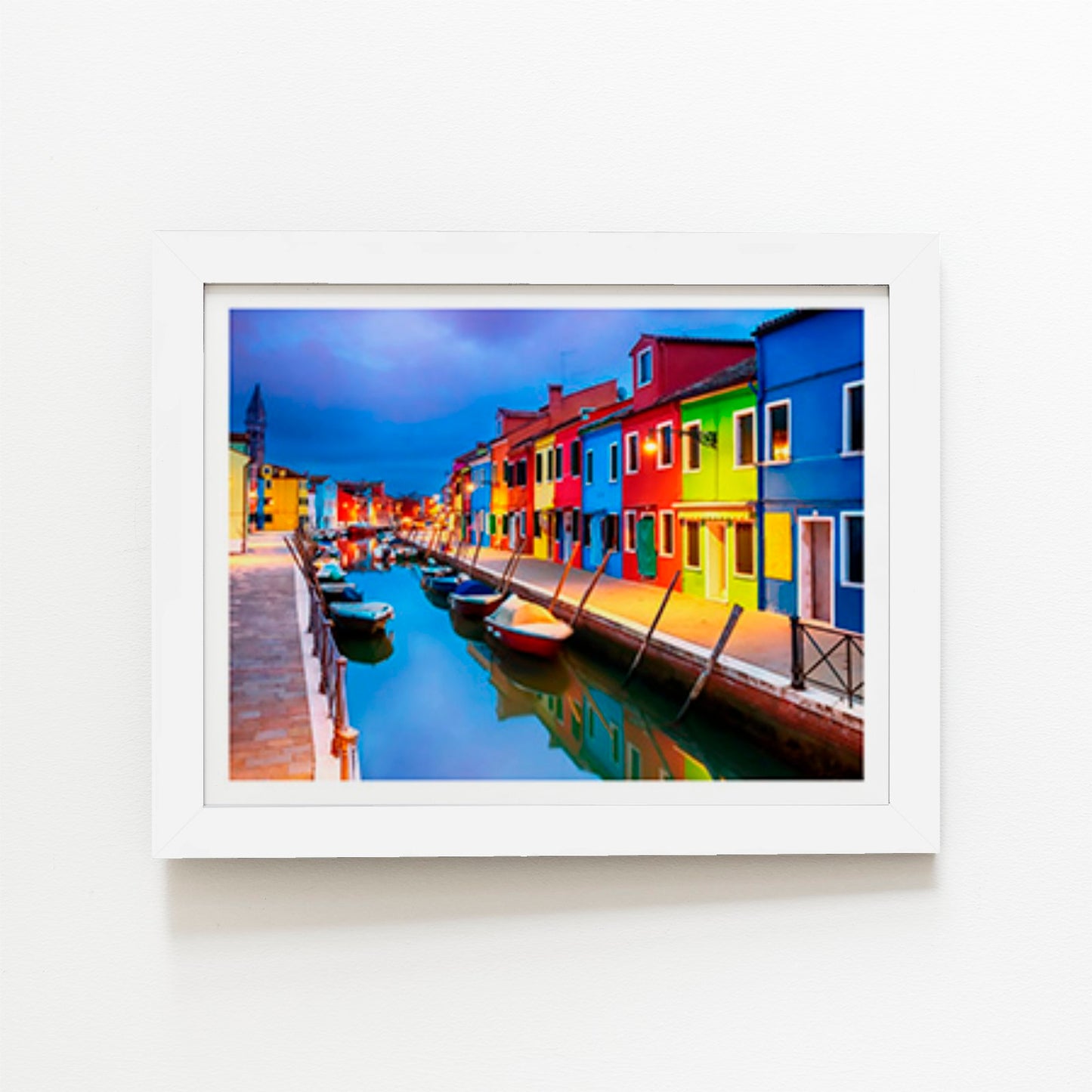 Burano Island Evening Art Prints