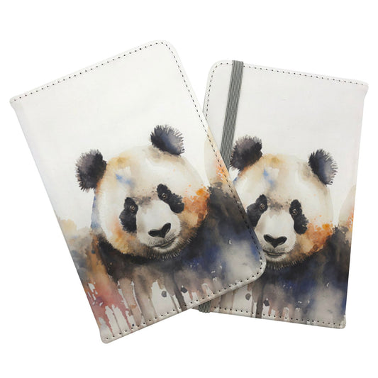 Panda Watercolour Passport Cover