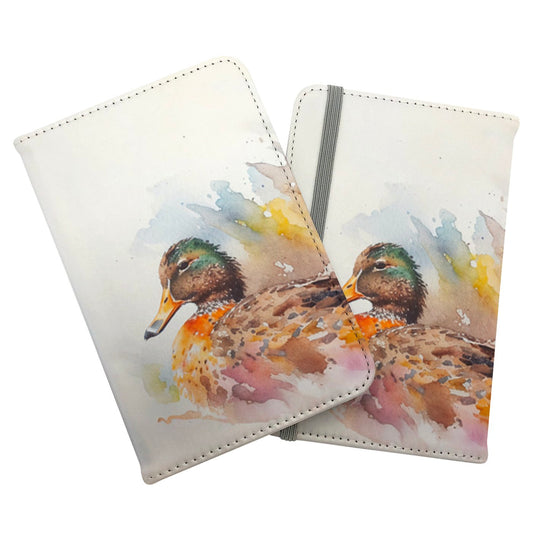 Mallard Watercolour Passport Cover