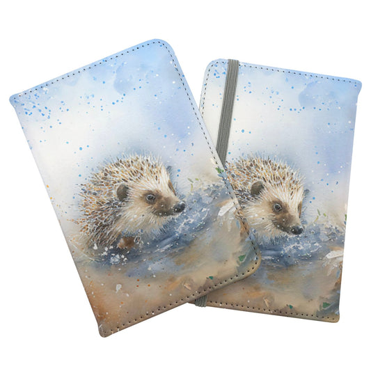 Hedgehog Watercolour Passport Cover