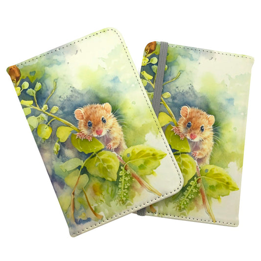 Dormouse Watercolour Passport Cover