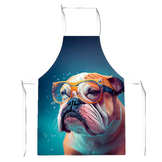 Bulldog Splashart Apron