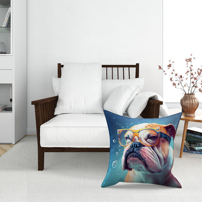 Bulldog Splashart Floor Cushion