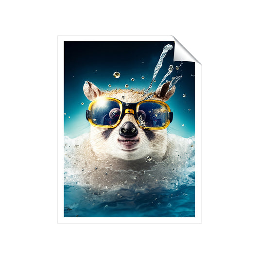 Dormouse Splashart Art Prints