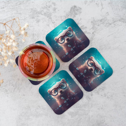 Ferret Splashart Water Coasters