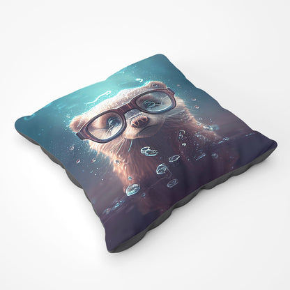 Ferret Splashart Water Floor Cushion