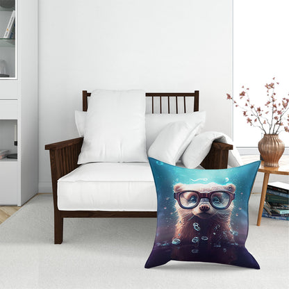 Ferret Splashart Water Floor Cushion