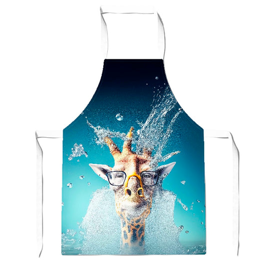 Giraffe Splashart Apron