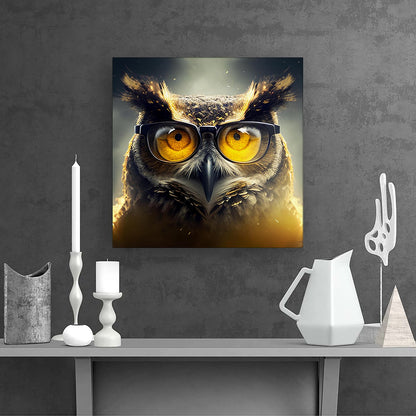 Owl Splashart Canvas