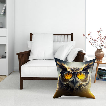 Owl Splashart Floor Cushion