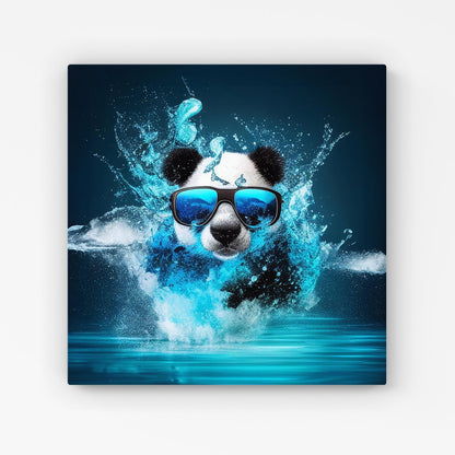 Panda Splashart Water Canvas