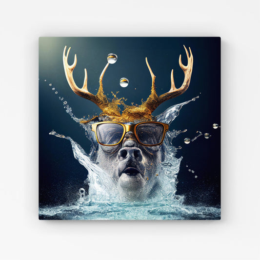 Stag Splashart Canvas
