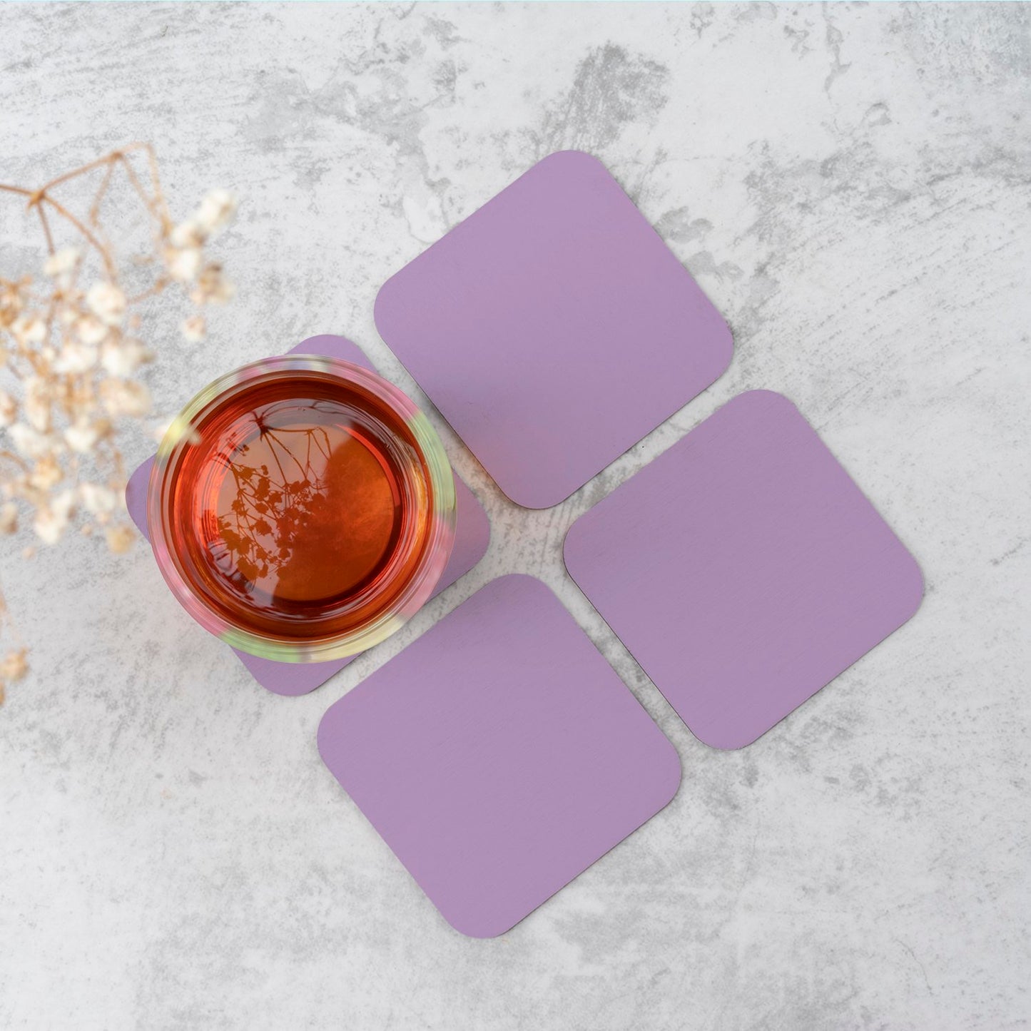 Dusty Lavender Coasters