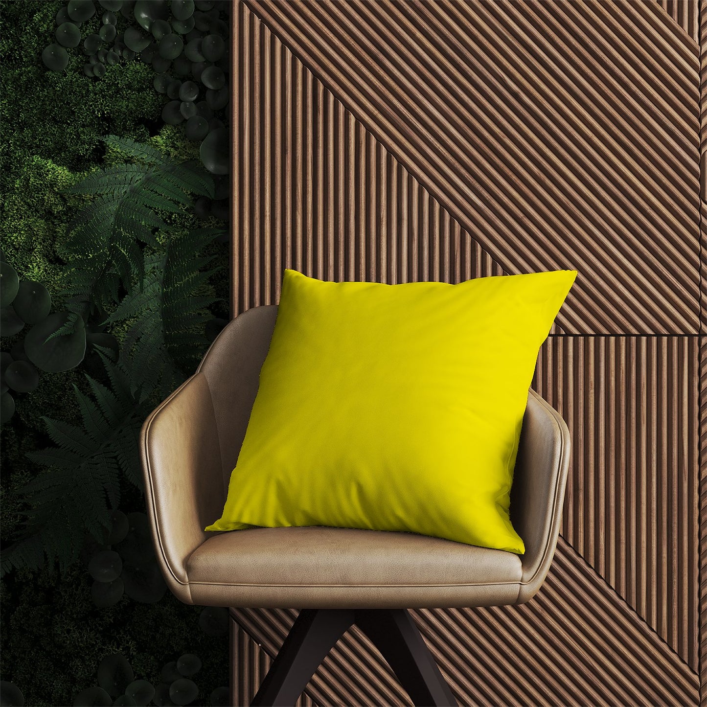 Sunshine Yellow Outdoor Cushion