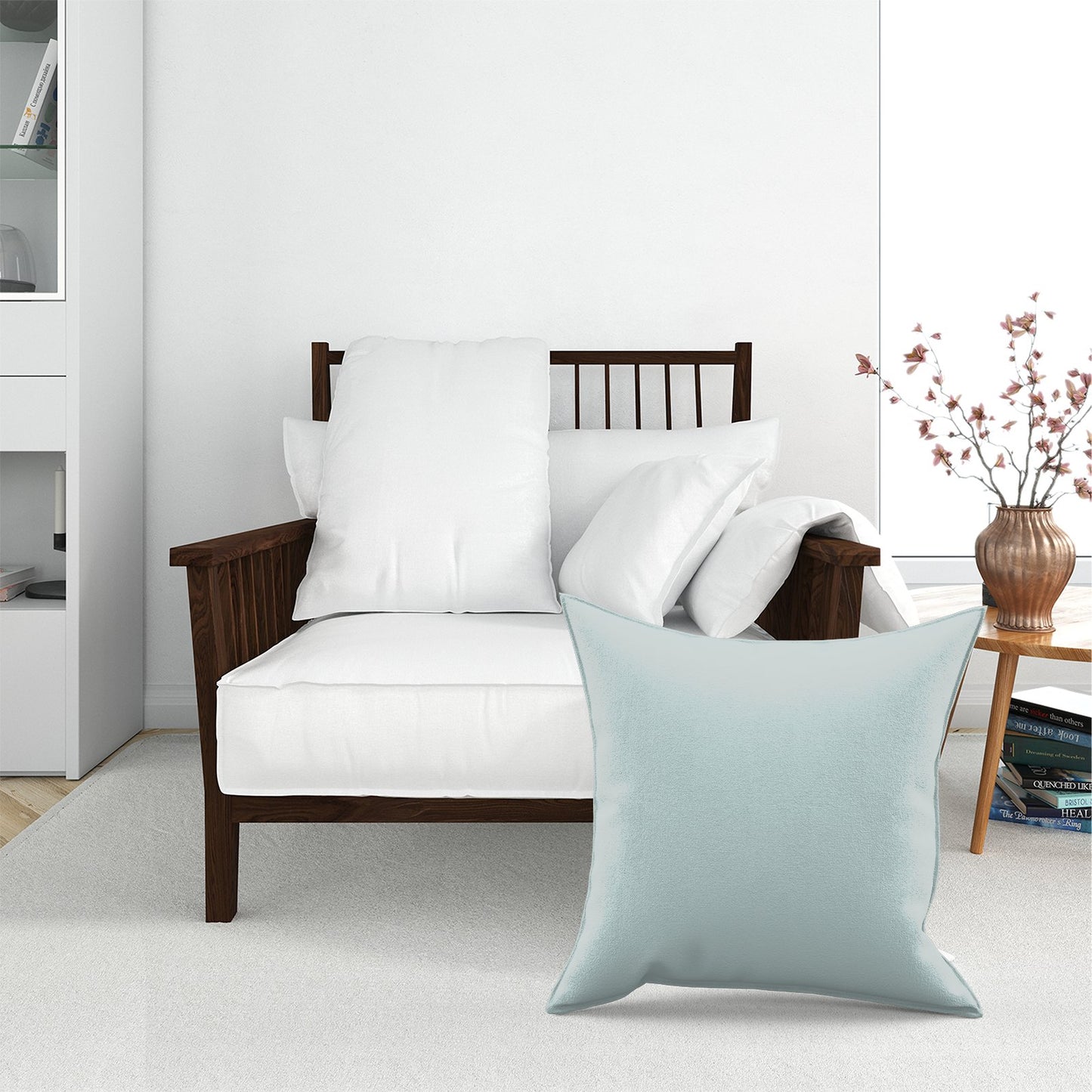 Ash Grey Floor Cushion